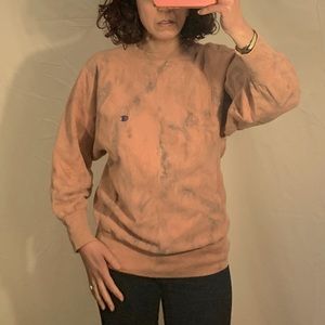 URBAN RENEWAL Tye Dyed CHAMPION Crewneck